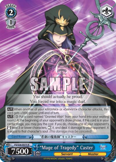 "Mage of Tragedy" Caster