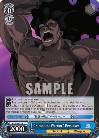 "Strongest Warrior" Berserker