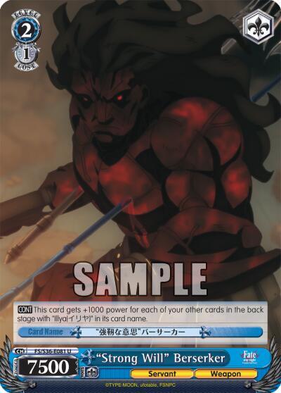 "Strong Will" Berserker