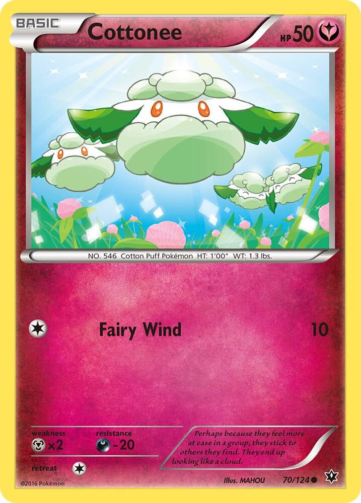 Cottonee XY Fates Collide Pokemon TCGplayer
