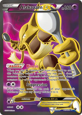 Alakazam EX (Full Art) - XY - Fates Collide - Pokemon