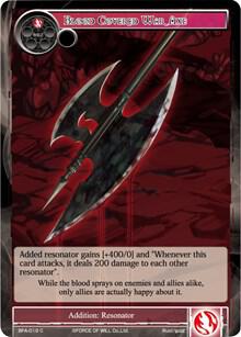 Blood Covered War Axe