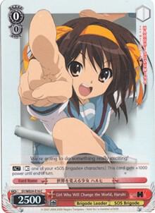 Girl Who Will Change the World, Haruhi (Foil)
