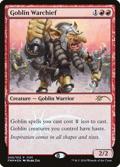Goblin Warchief 2016