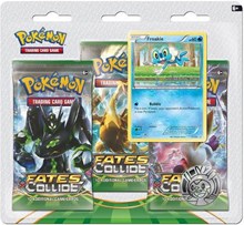 Fates Collide Three Pack Blister [Froakie] from XY - Fates Collide Pokemon card image
