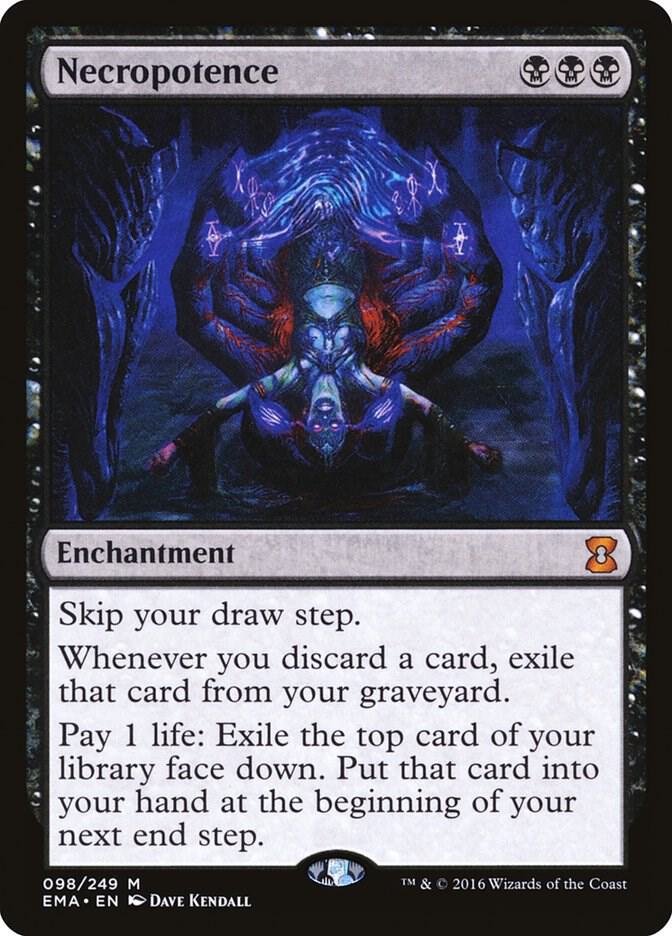 Necropotence - Eternal Masters - Magic: The Gathering