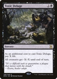 Toxic Deluge - Eternal Masters - Magic: The Gathering card