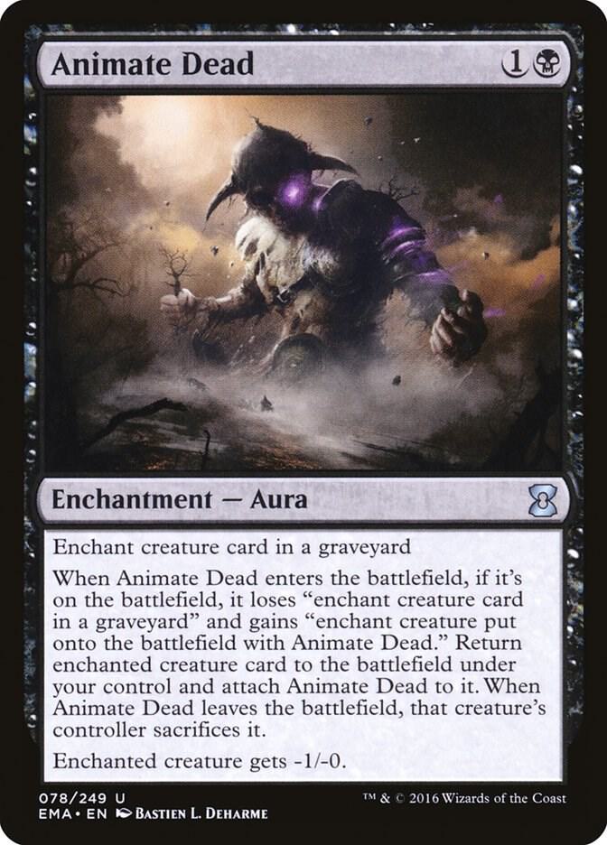Animate Dead - Eternal Masters - Magic: The Gathering