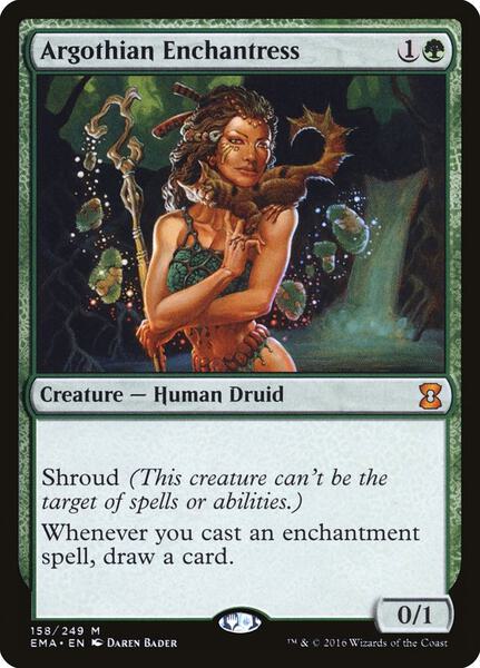 マジック：ザ・ギャザリング Argothian Enchantress MTG Argothian Enchantress - Eternal Masters - Magic: The
