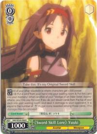 "Sword Skill Lore" Yuuki