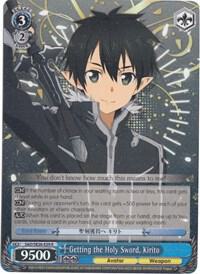 Getting the Holy Sword, Kirito (Parallel Foil)