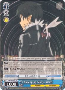 Challenging Many, Kirito