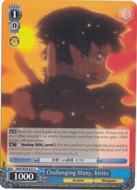 Challenging Many, Kirito (Parallel Foil)