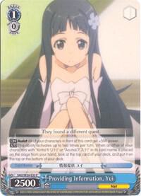 Providing Information, Yui
