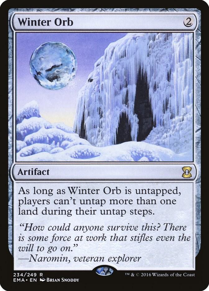 Winter Orb 234 card