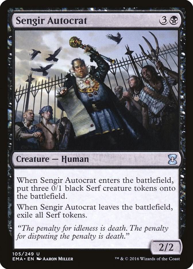 Sengir Autocrat 105 card