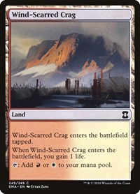 Wind-Scarred Crag (Eternal Masters)