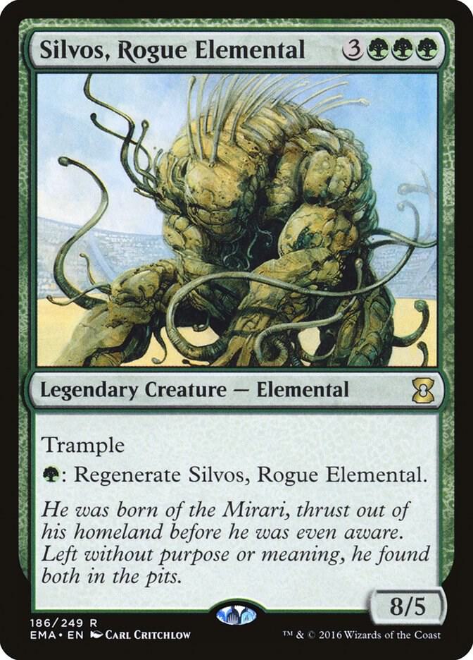 Silvos, Rogue Elemental 186 card