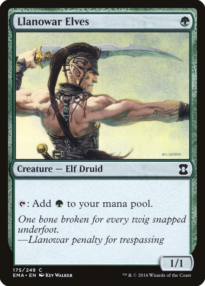 Llanowar Elves - Eternal Masters - Magic: The Gathering