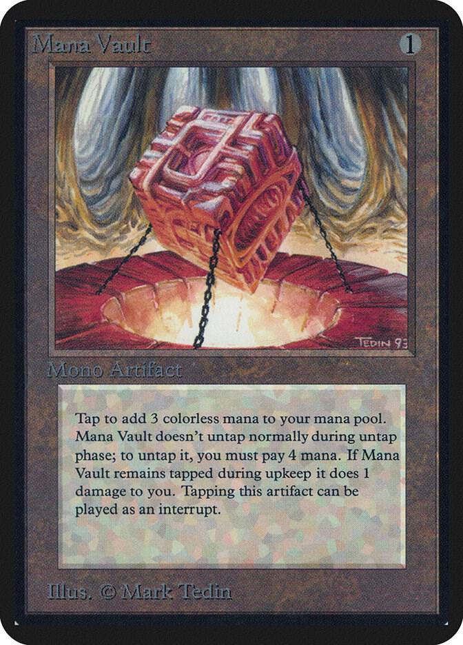 Mana Vault - Alpha Edition - Magic: The Gathering