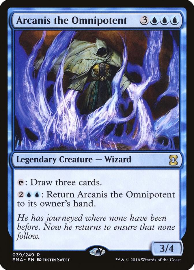 Arcanis the Omnipotent - Eternal Masters - Magic: The Gathering