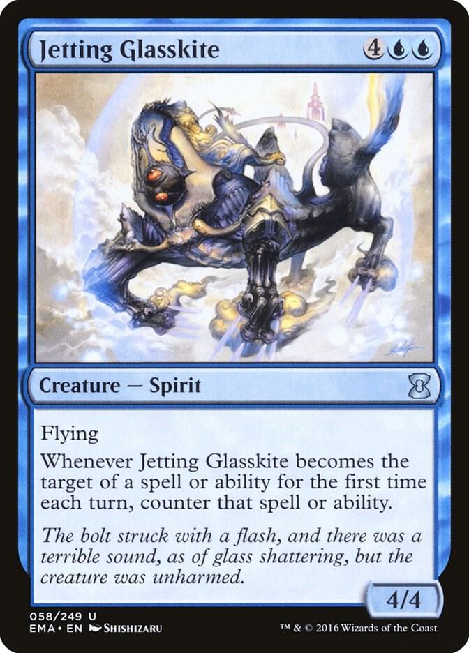 Jetting Glasskite 58 card