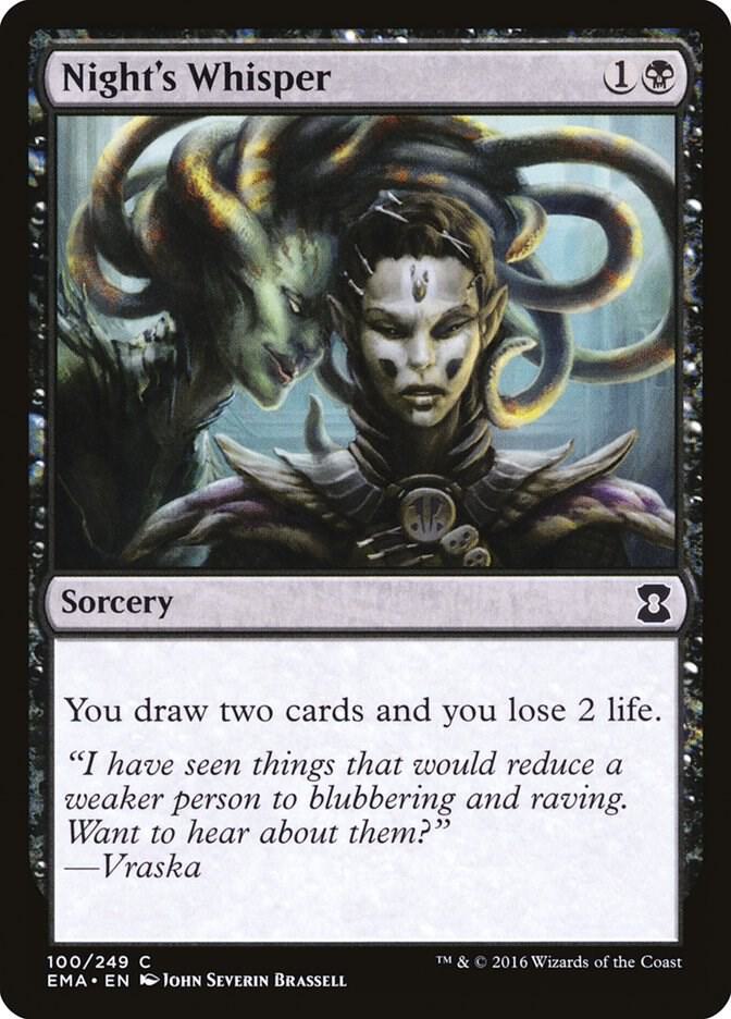 Night's Whisper - Eternal Masters - Magic: The Gathering - TCGplayer.com