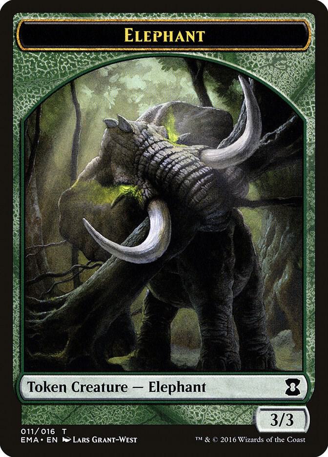 Elephant Token - Eternal Masters - Magic: The Gathering - TCGplayer.com