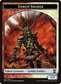 Goblin Soldier Token - Eternal Masters - Magic: The Gathering card