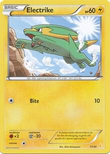 Electrike (28) 28/30 from XY Trainer Kit: Pikachu Libre & Suicune