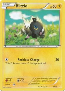 Blitzle (26) 26/30 from XY Trainer Kit: Pikachu Libre & Suicune