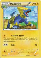 Manectric #22 from Pokemon Pikachu Libre & Suicune set