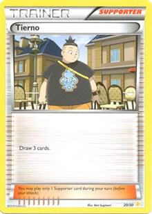 Tierno (20 - Pikachu Libre Deck) 20/30 from XY Trainer Kit: Pikachu Libre & Suicune