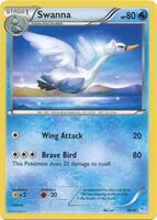 Swanna #27 from Pokemon Pikachu Libre & Suicune set