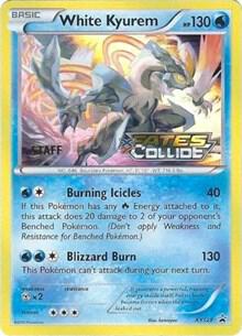 White Kyurem - XY128 (Prerelease) [Staff]