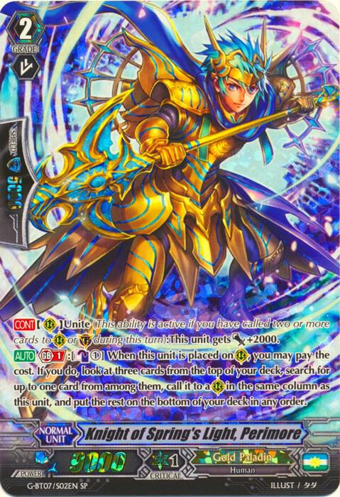 Knight of Spring's Light, Perimore (SP)