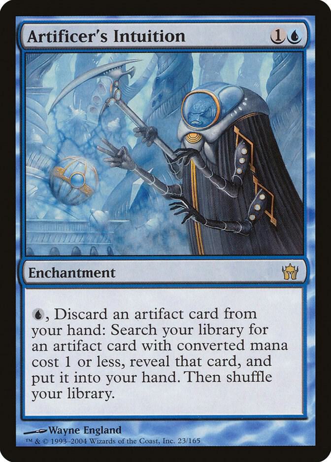 Artificer's Intuition - Fifth Dawn - Magic: The Gathering