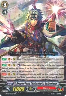 Dragon Fang Chain-shots, Sutherland
