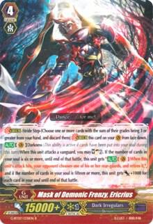 Mask of Demonic Frenzy Ericrius Price & Card Details — G-BT07
