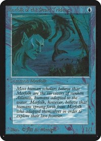 Merfolk of the Pearl Trident (Alpha Edition)
