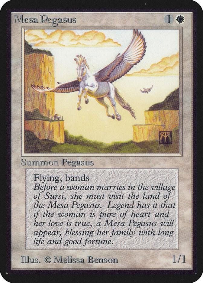 Mesa Pegasus - Alpha Edition - Magic: The Gathering - TCGplayer.com