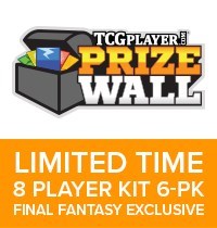 Final Fantasy 8-player 6pk from Prize Wall Pokemon card image