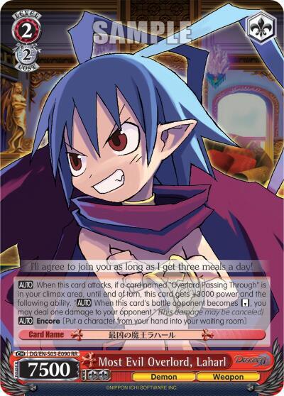 Most Evil Overlord, Laharl