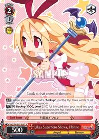 Likes Superhero Shows, Flonne