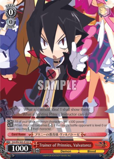 Trainer of Prinnies, Valvatorez