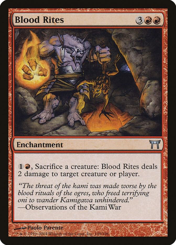 Blood Rites - Champions of Kamigawa - Magic: The Gathering - TCGplayer.com Blood Rites - Champions of Kamigawa - Magic: The Gathering - TCGplayer.com