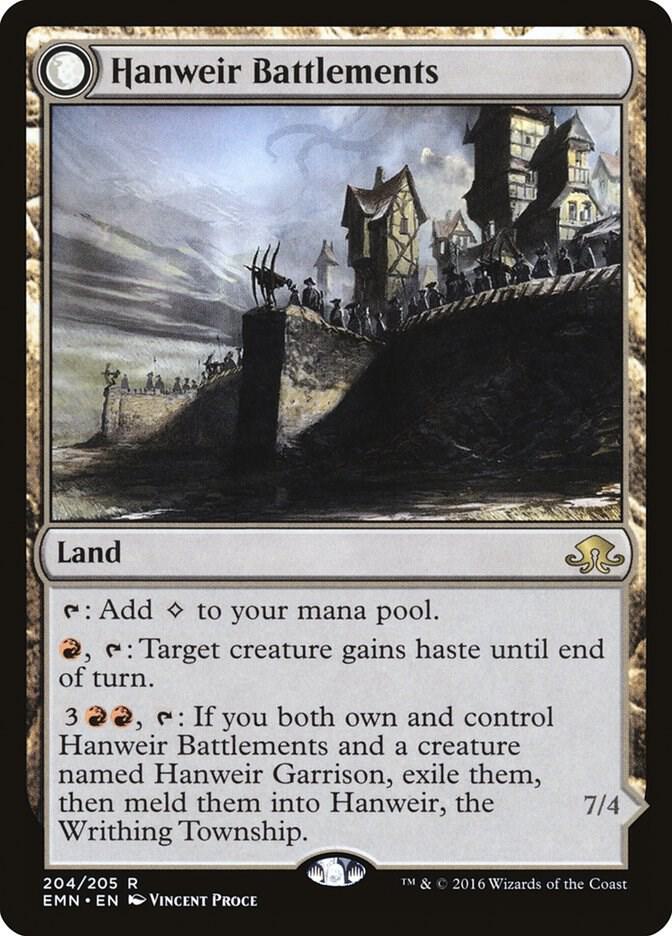 Hanweir Battlements - Eldritch Moon - Magic: The Gathering