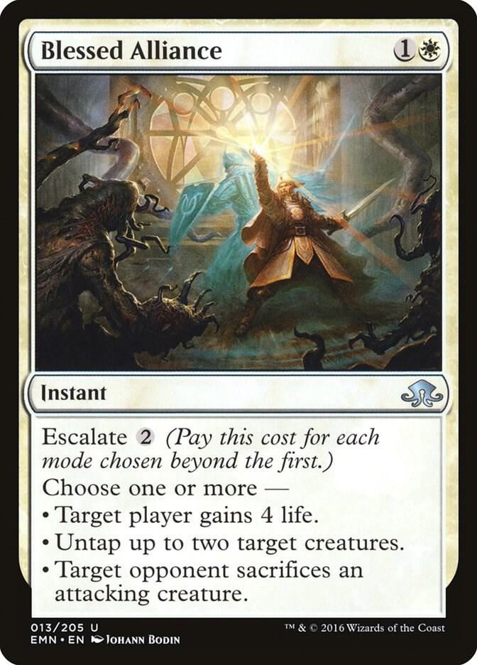 Blessed Alliance - Eldritch Moon - Magic: The Gathering - TCGplayer.com