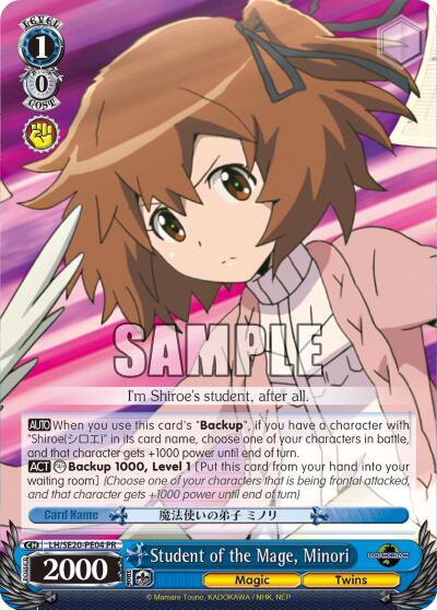 Student of the Mage, Minori