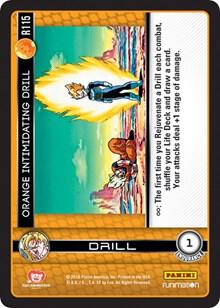 Orange Intimidating Drill - Panini: Vengeance - Dragon Ball Z TCG